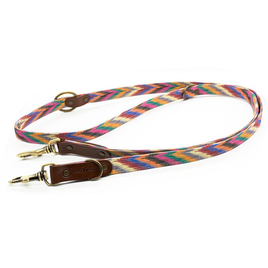 Ladran Gaucho Correa Zoe hecho a mano para perros, , large Imagen numero 2